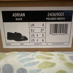 Adrian Black Loafers W 6